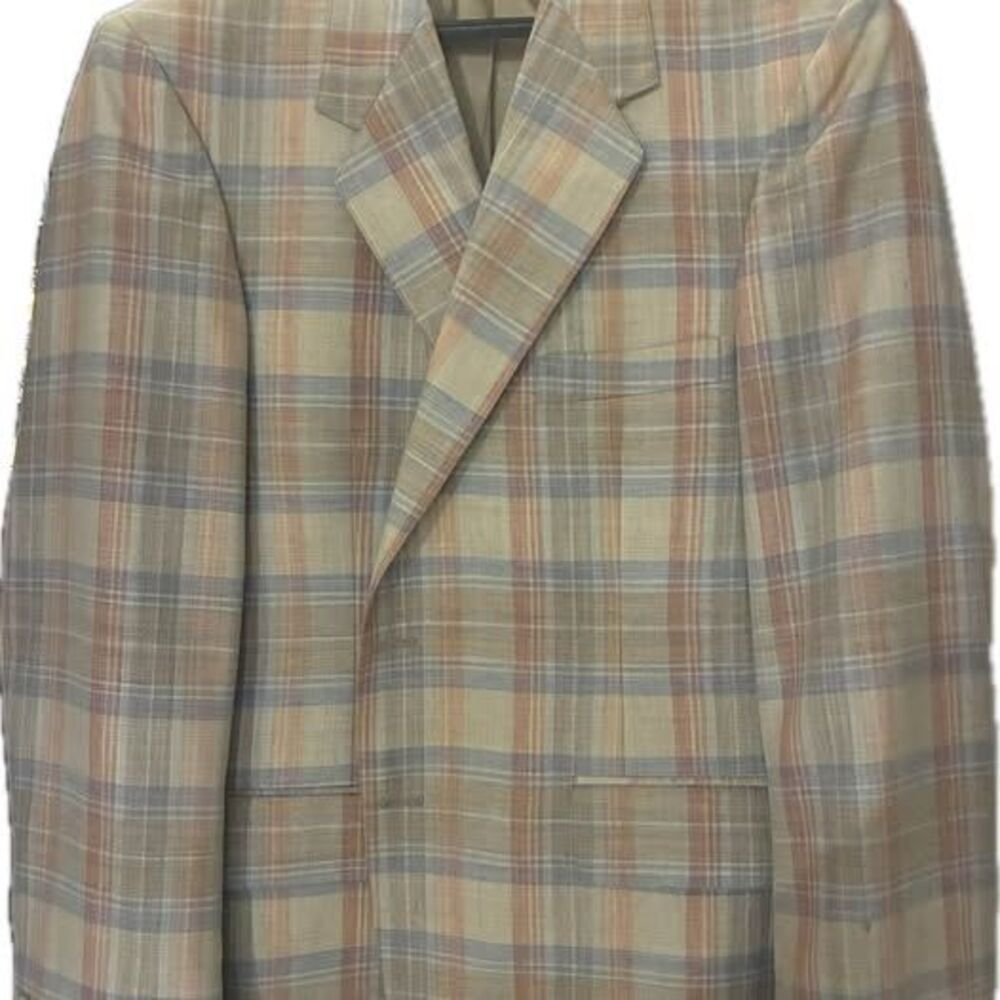 Jaymar Plaid Sport Coat Blazer